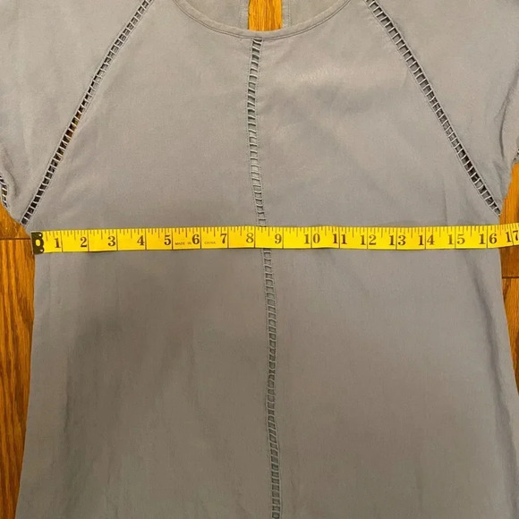 Blue Rain Light Blue Slip Dress, Large - Picture 9 of 10